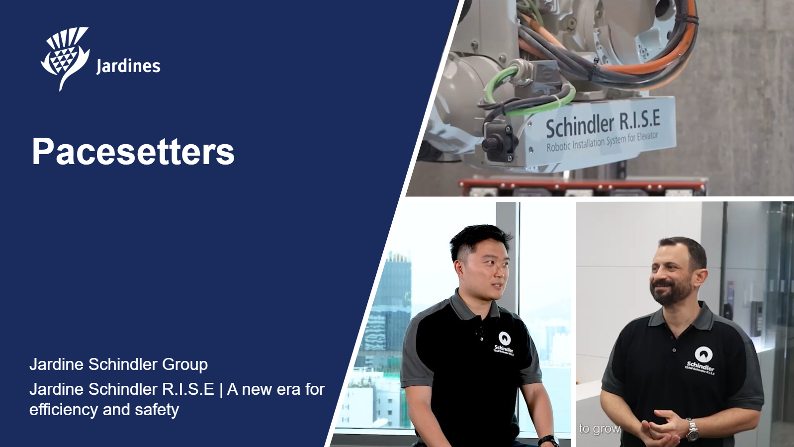 Jardine Schindler R.I.S.E: A new era for efficiency and safety